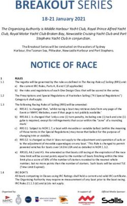 BREAKOUT SERIES 18-21 January 2021 - Port Stephens Yacht Club