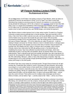 UP Fintech Holding Limited (TIGR) - Kerrisdale Capital