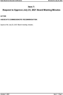 Item 7: Request to Approve July 23, 2021 Board Meeting Minutes - ACTION ASSOCIATE COMMISSIONER'S RECOMMENDATION