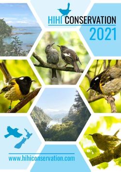 2021 HIHI CONSERVATION - www.hihiconservation.com