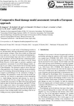 Comparative flood damage model assessment: towards a European approach