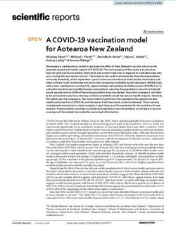 A COVID 19 vaccination model for Aotearoa New Zealand