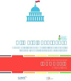 Climate Governance INDONESIA - October 2019 - Oct 2019