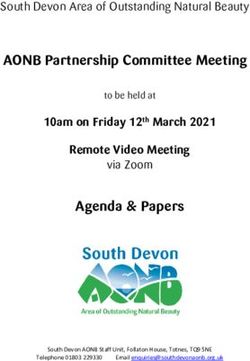 AONB Partnership Committee Meeting - South Devon AONB