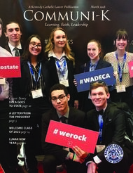 Communi-K Learning, Faith, Leadership - Cover Story - Kennedy Catholic High ...