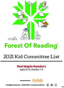 2021 Kid Committee List - Red Maple Readers Ages 12-14, Grades 7-8
