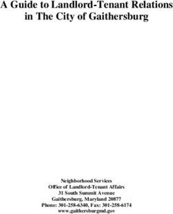A Guide to Landlord-Tenant Relations in The City of Gaithersburg - Neighborhood Services Office of Landlord-Tenant Affairs 31 South Summit Avenue ...