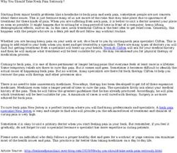 Why You Should Take Neck Pain Seriously?