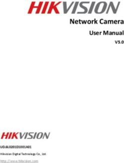 Network Camera User Manual - V5.0
