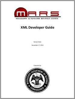 XML Developer Guide - Mississippi Department of Revenue