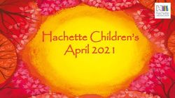 Hachette Children's April 2021