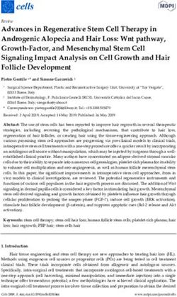 Advances in Regenerative Stem Cell Therapy in Androgenic Alopecia and Hair Loss: Wnt pathway, Growth-Factor, and Mesenchymal Stem Cell Signaling ...