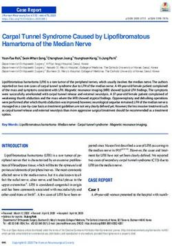 Carpal Tunnel Syndrome Caused by Lipofibromatous Hamartoma of the Median Nerve