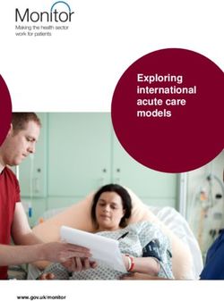 Exploring international acute care models