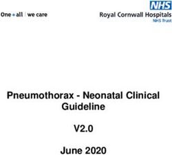 Pneumothorax - Neonatal Clinical Guideline - V2.0 June 2020 - Royal Cornwall ...