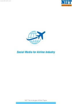 Social Media for Airline Industry - NIIT Technologies White Paper