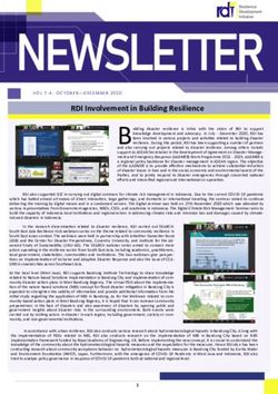 RDI Involvement in Building Resilience