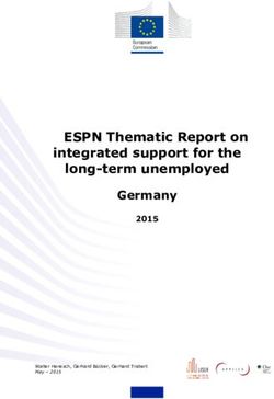 ESPN Thematic Report on integrated support for the long-term unemployed Germany 2015