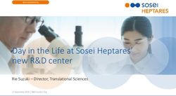 Day in the Life at Sosei Heptares' new R&D center - Rie Suzuki - Director, Translational Sciences