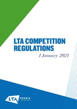 LTA COMPETITION REGULATIONS - 1 January 2021