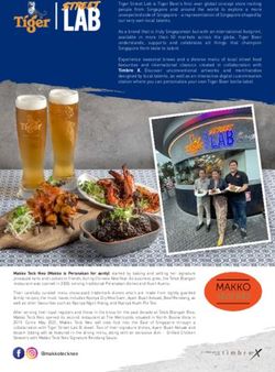 As a brand that is truly Singaporean but with an international footprint, available in more than 50 markets across the globe, Tiger Beer ...