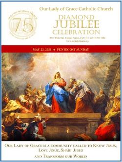 MAY 23, 2021 PENTECOST SUNDAY - Our Lady of Grace ...
