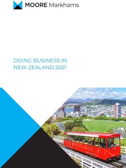 DOING BUSINESS IN NEW ZEALAND 2021 - Moore Markhams