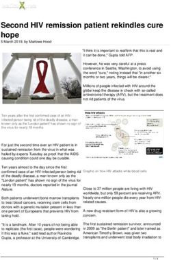 Second HIV remission patient rekindles cure hope - Medical Xpress