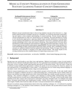 MEDICAL CONCEPT NORMALIZATION IN USER GENERATED TEXTS BY LEARNING TARGET CONCEPT EMBEDDINGS