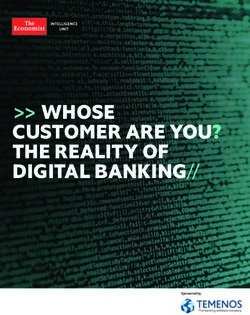 WHOSE CUSTOMER ARE YOU? THE REALITY OF DIGITAL BANKING// - Economist ...