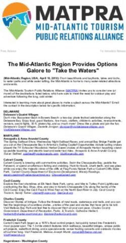 The Mid-Atlantic Region Provides Options Galore to "Take the Waters"