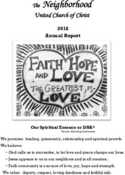 The Neighborhood United Church of Christ - the Neighborhood!