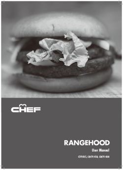 RANGEHOOD User Manual - CS910CS, CRC914SB, CRC914DB - Electrolux