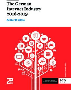 The German Internet Industry 2016-2019 - Association of the ...