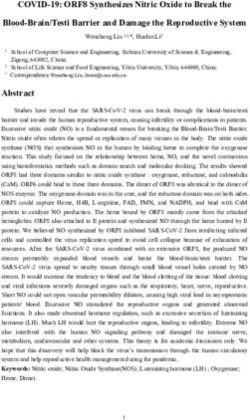 COVID-19: ORF8 Synthesizes Nitric Oxide to Break the Blood-Brain/Testi Barrier and Damage the Reproductive System