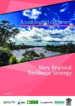A coordinated catchment - Mary Regional Resilience Strategy January 2020 - Queensland ...