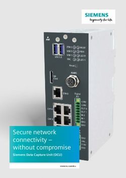 Secure network connectivity - without compromise - Siemens Data Capture Unit (DCU) - MindSphere
