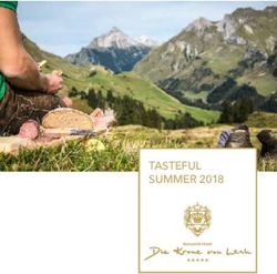 TASTEFUL SUMMER 2018 - Die Krone von Lech