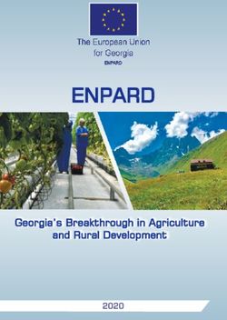 ENPARD Georgia's Breakthrough in Agriculture and Rural Development - EU for Georgia