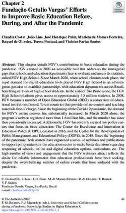 Funda&ccedil;&atilde;o Getulio Vargas' Efforts to Improve Basic Education Before, During, and After the Pandemic
