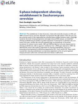 S-phase-independent silencing establishment in Saccharomyces cerevisiae - eLife