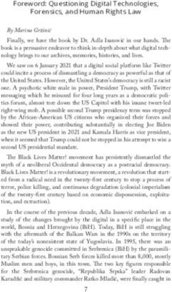 By Marina Gržinić Finally, we have the book by Dr. Adla Isanović in our hands. e book is a persuasive endeavor to think in-depth about what ...