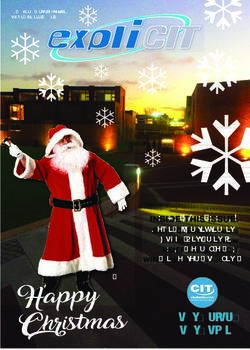 Happy Your Union Your Voice - INSIDE THIS ISSUE: CIT Students Union