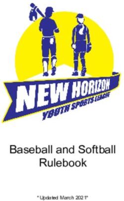 Baseball and Softball Rulebook - QuickScores