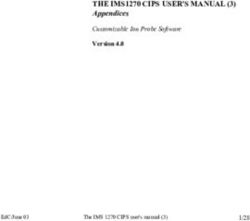 THE IMS1270 CIPS USER'S MANUAL (3) - Appendices Customizable Ion Probe Software Version 4.0 - UCLA SIMS