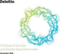 The State of the Deal and Deloitte Queensland Index - November 2020