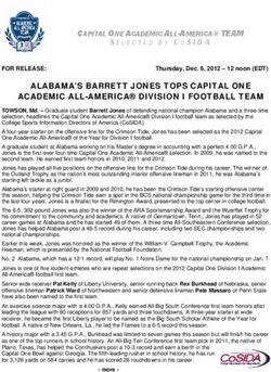 ALABAMA'S BARRETT JONES TOPS CAPITAL ONE ACADEMIC ALL-AMERICA DIVISION I FOOTBALL TEAM