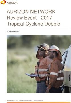 AURIZON NETWORK Review Event - 2017 Tropical Cyclone Debbie - Queensland ...