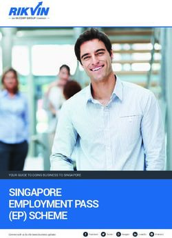 SINGAPORE EMPLOYMENT PASS (EP) SCHEME - YOUR GUIDE TO DOING BUSINESS TO SINGAPORE - Rikvin