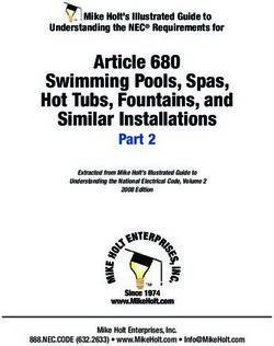 Article 680 Swimming Pools, Spas, Hot Tubs, Fountains, and Similar Installations